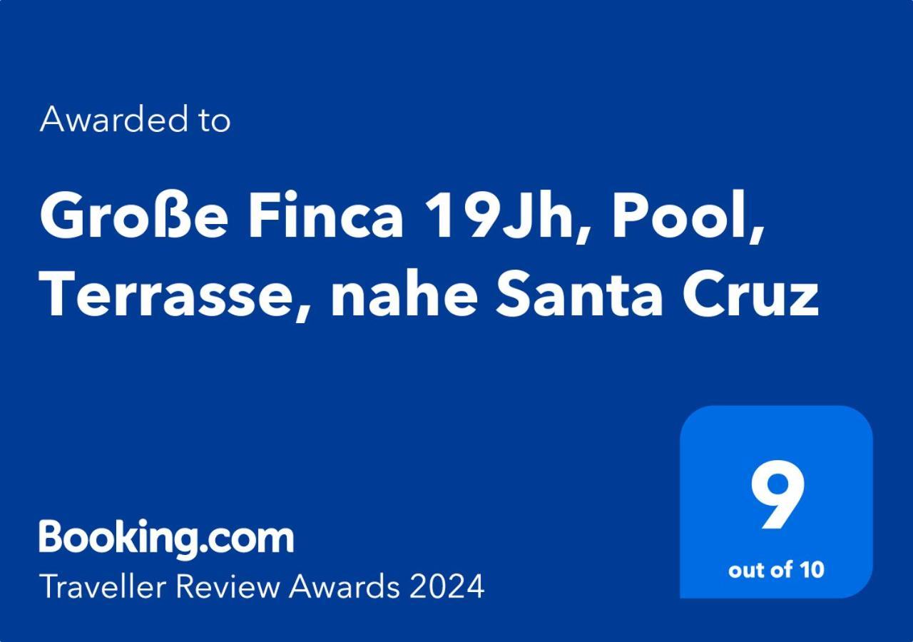 Grosse Finca 19Jh, Pool, Terrasse, Nahe Santa Cruz Santa Cruz de la Palma  Εξωτερικό φωτογραφία